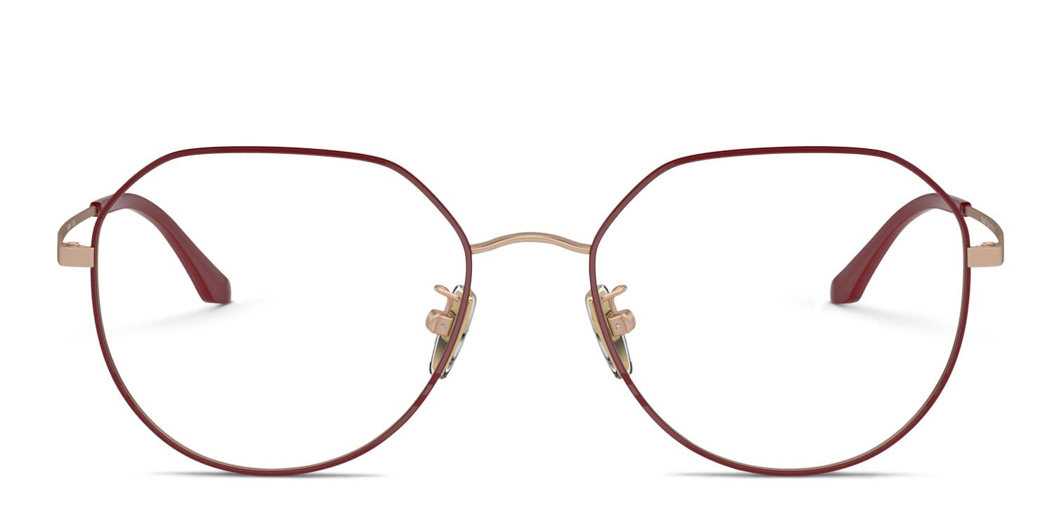 Vogue VO4301D Red, Pink, Gold glasses - Red / Pink / Gold - Frontal View