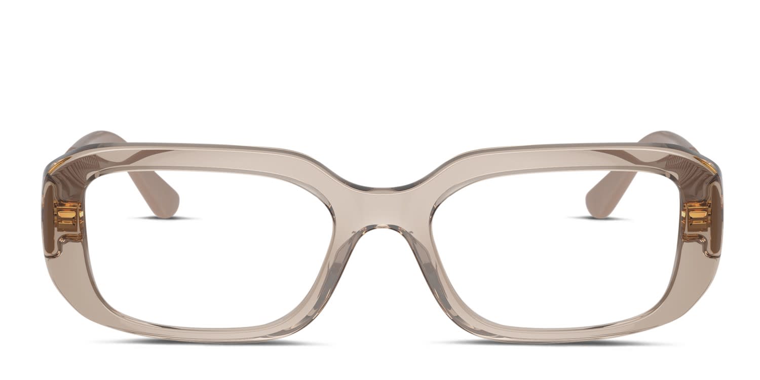 Vogue VO5568 Clear, Gold glasses - Clear / Gold - Frontal View