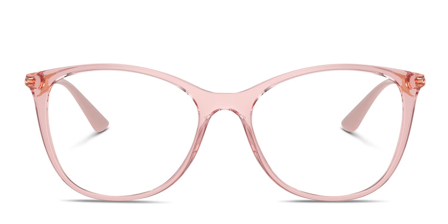 Swarovski SK5471 Pink/Clear Prescription Eyeglasses