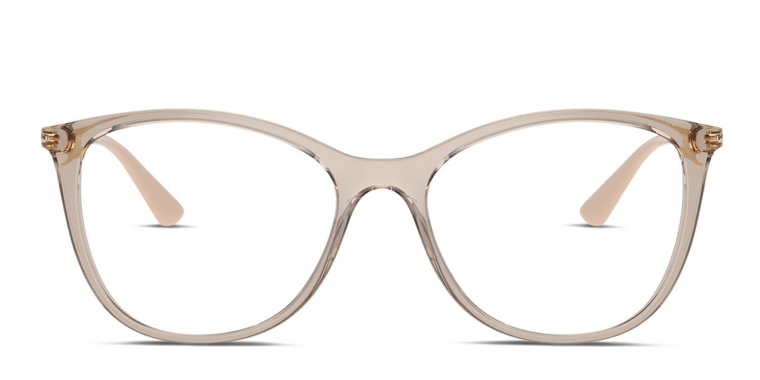 Vogue VO5562 Clear, Gold glasses - Clear / Gold - Frontal View