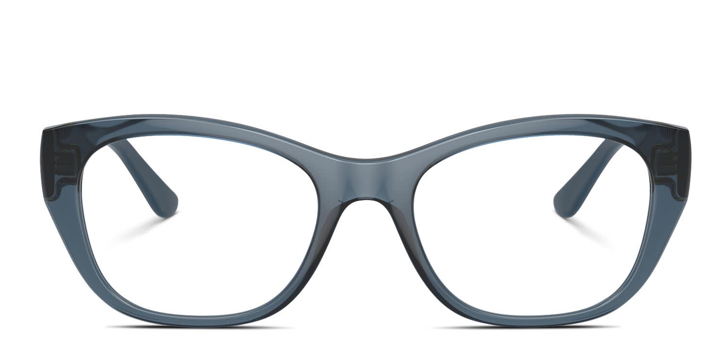 Vogue VO5569 Clear, Blue glasses - Clear / Blue - Frontal View