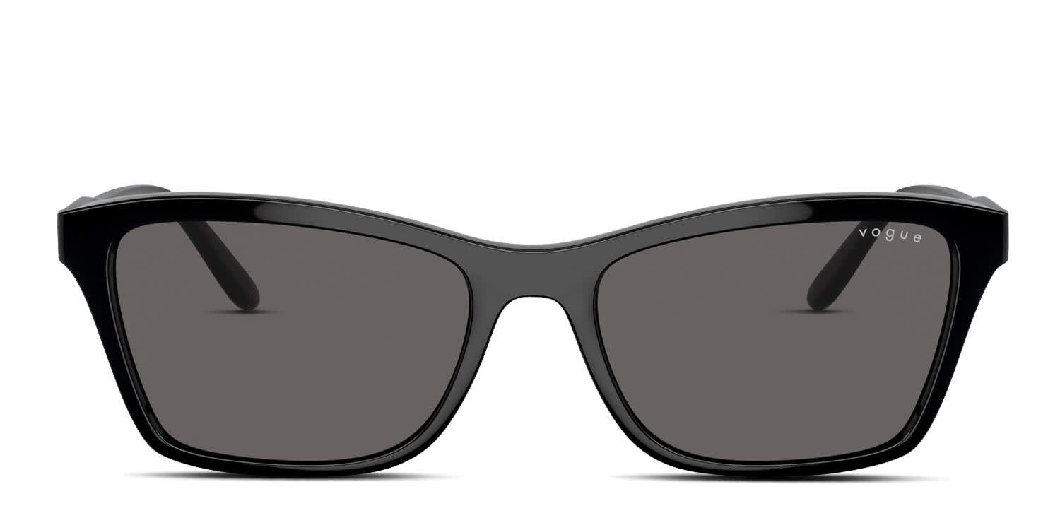 Vogue Eyewear VO5551S Shiny Black glasses - Shiny Black - Frontal View
