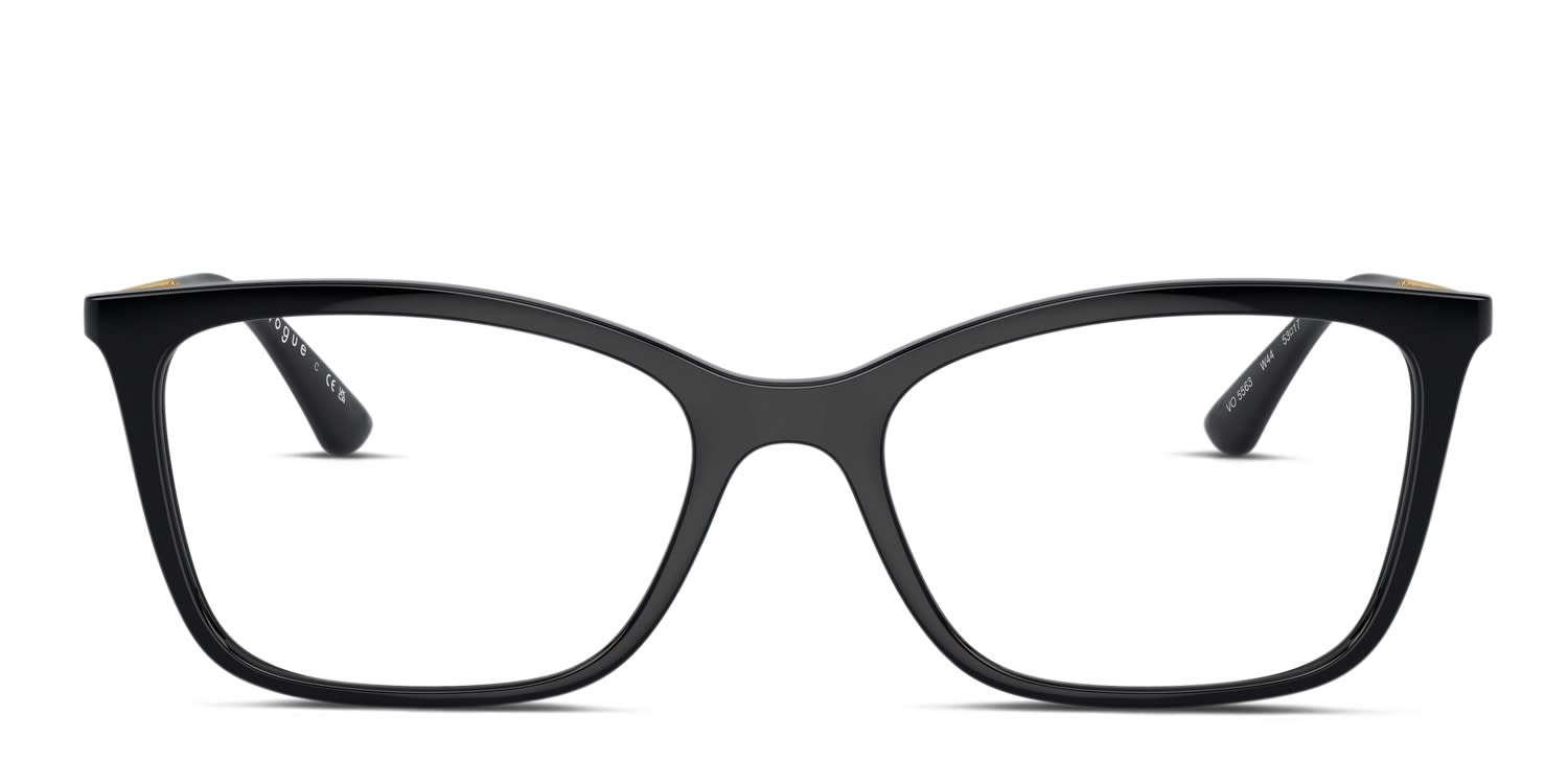 Vogue VO5563 Black glasses - Black - Frontal View