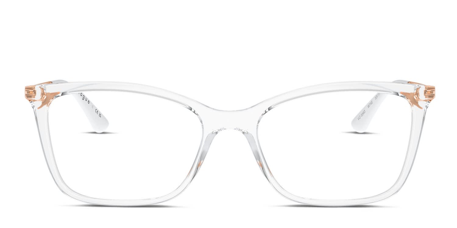 Vogue VO5563 Clear glasses - Clear - Frontal View