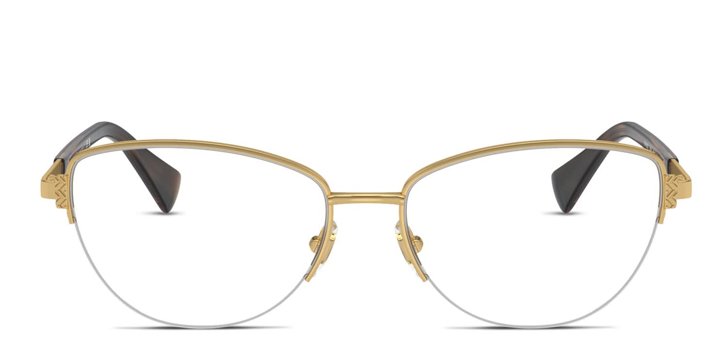 Ralph Lauren RA6059 Gold glasses - Gold - Frontal View