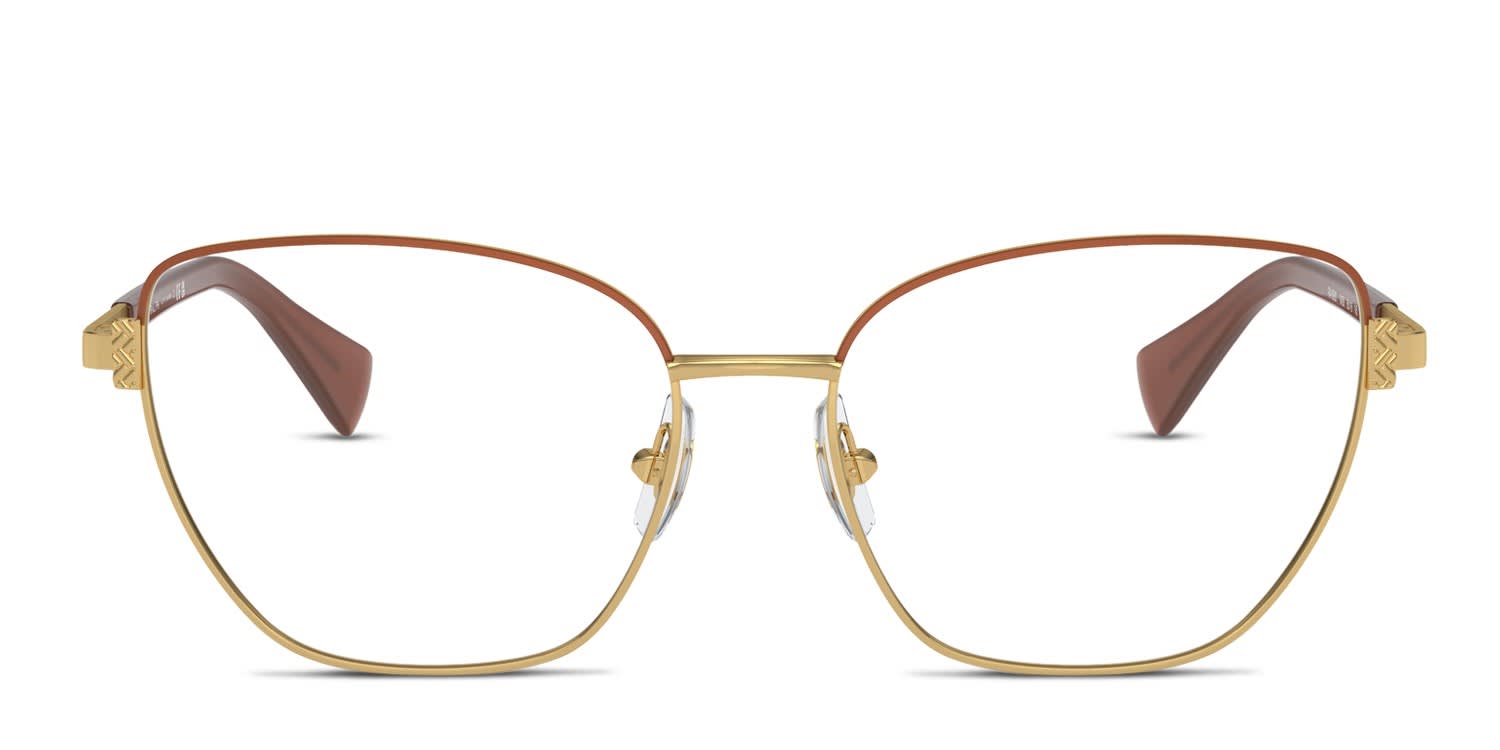 Coach HC5184 gold , clear frame