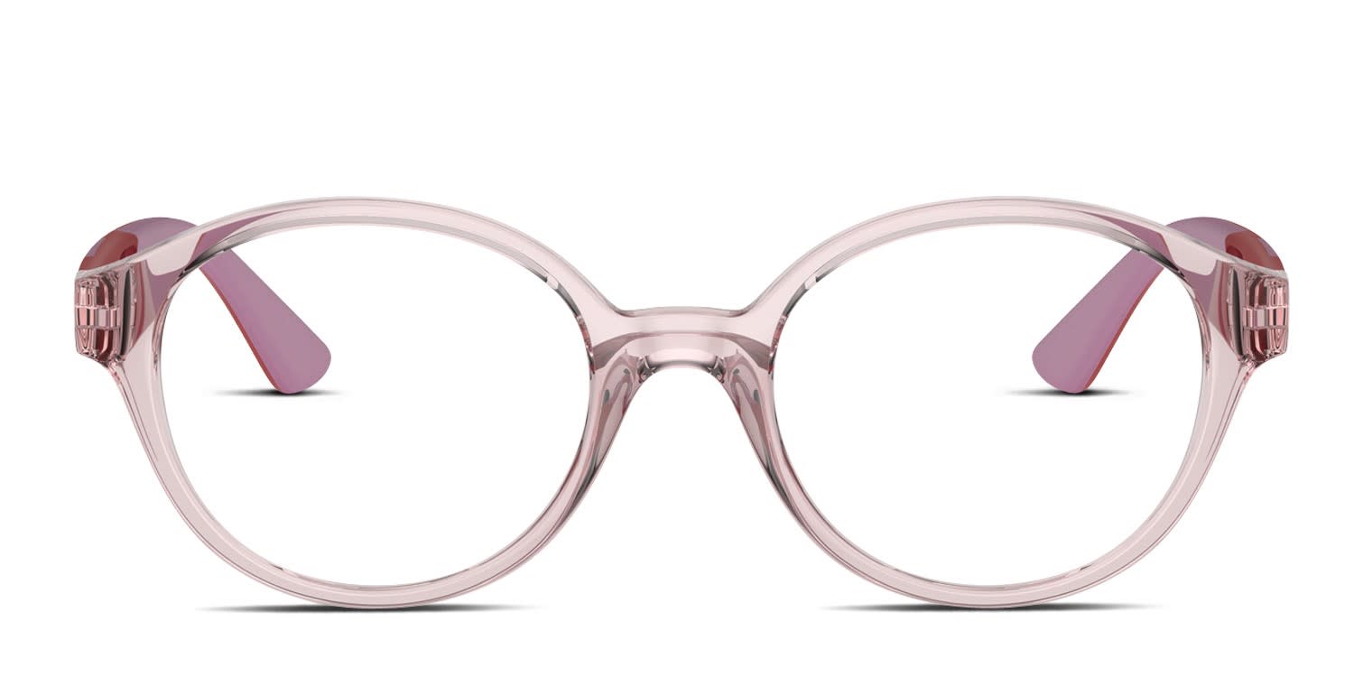 Vogue Eyewear VY2025 Kids Pink, Clear glasses - Pink / Clear - Frontal View