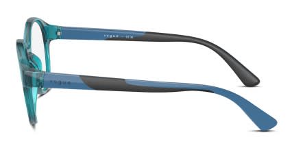 Vogue Eyewear VY2025 Kids Blue, Clear glasses - Blue / Clear - Side View
