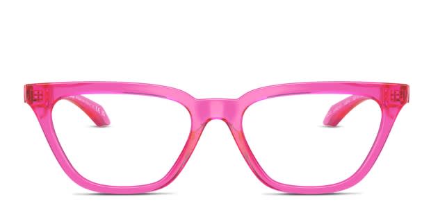 Versace red eyeglasses 2025