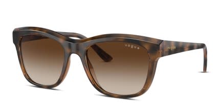 Vogue Eyewear VO5557S Tortoise glasses - Tortoise - Angle View