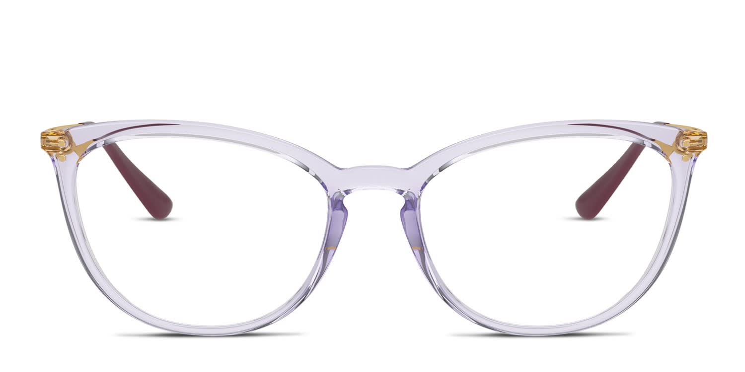 Vogue VO5276 Clear, Purple glasses - Clear / Purple - Frontal View