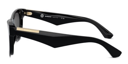 Burberry BE4426 Shiny Black glasses - Shiny Black - Side View