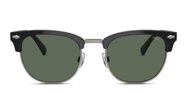 Polo Ralph Lauren PH4217 Shiny Black, Gunmetal Prescription Sunglasses