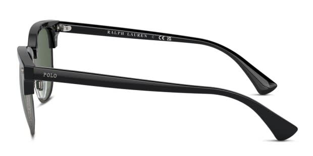 Polo Ralph Lauren PH4217 Shiny Black, Gunmetal Prescription Sunglasses