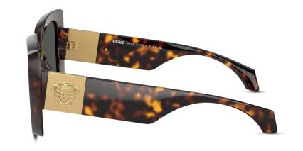 Versace VE4467U Tortoise glasses - Tortoise - Side View