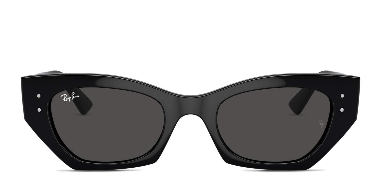 Ray-Ban RB4430 Zena Shiny Black glasses - Shiny Black - Frontal View