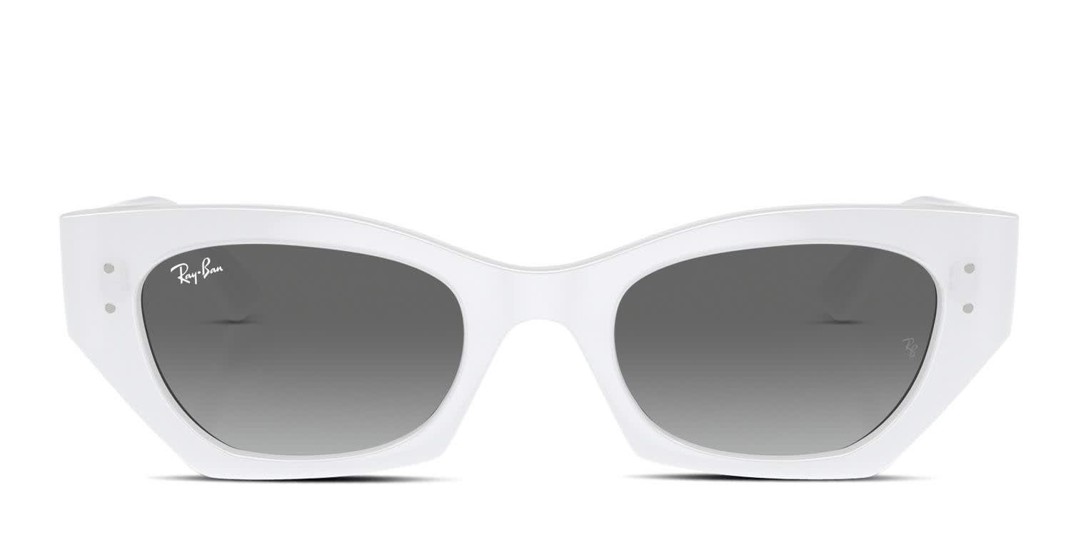 Ray-Ban RB4430 Zena White glasses - White - Frontal View