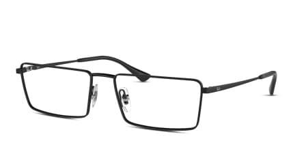 Ray-Ban RX6541 Emy Black glasses - Black - Angle View