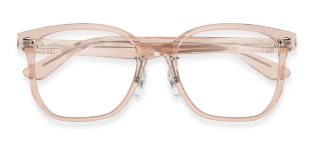 Ray-Ban RX5425D clear , brown frame display picture 2