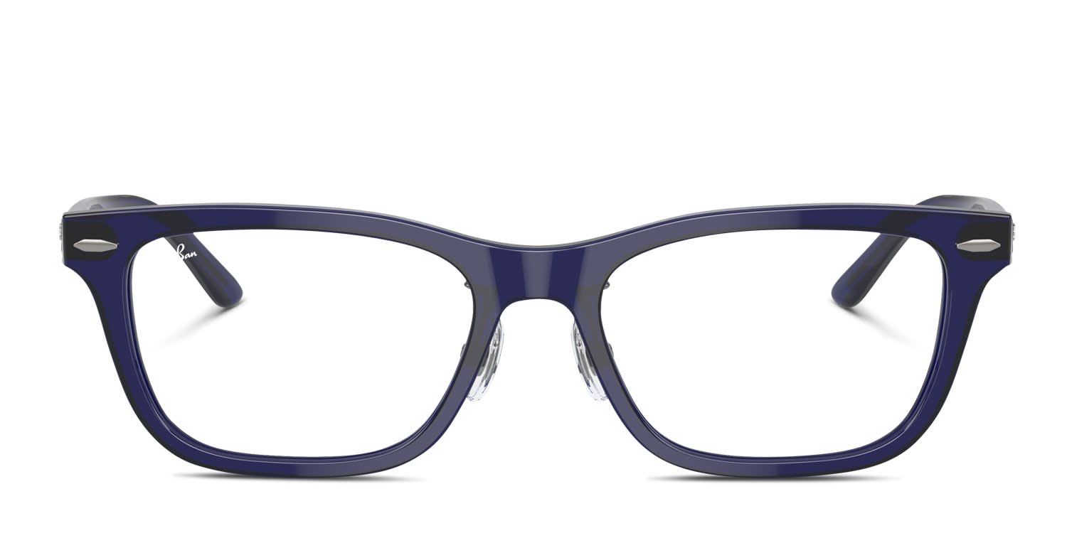 Ray-Ban RX5426D Clear, Blue glasses - Clear / Blue - Frontal View