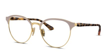 Vogue VO4305 Pink, Gold glasses - Pink / Gold - Angle View