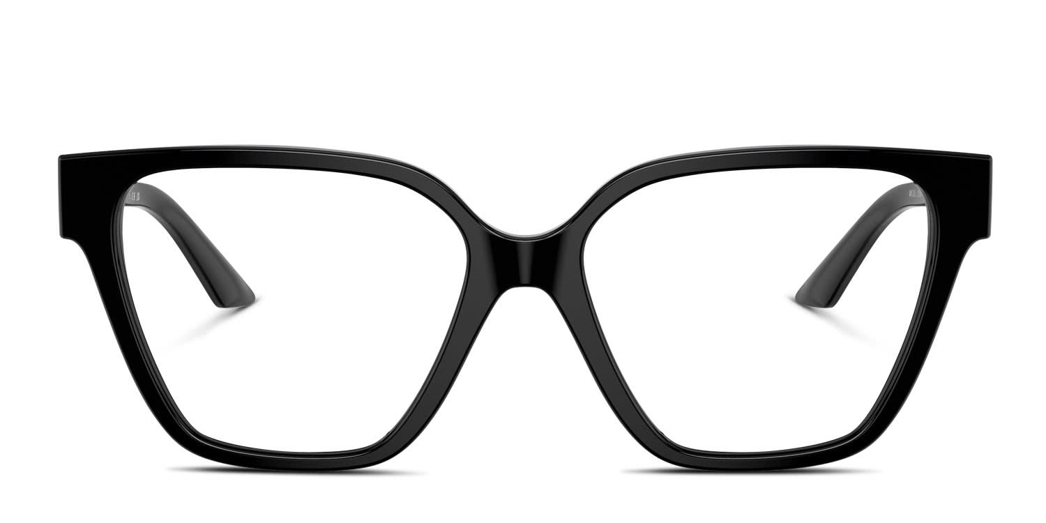 Versace VE3358B Black glasses - Black - Frontal View