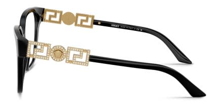 Versace VE3358B Black glasses - Black - Side View