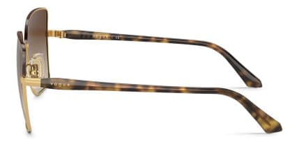 Vogue Eyewear VO4199S Gold, Brown glasses - Gold / Brown - Side View