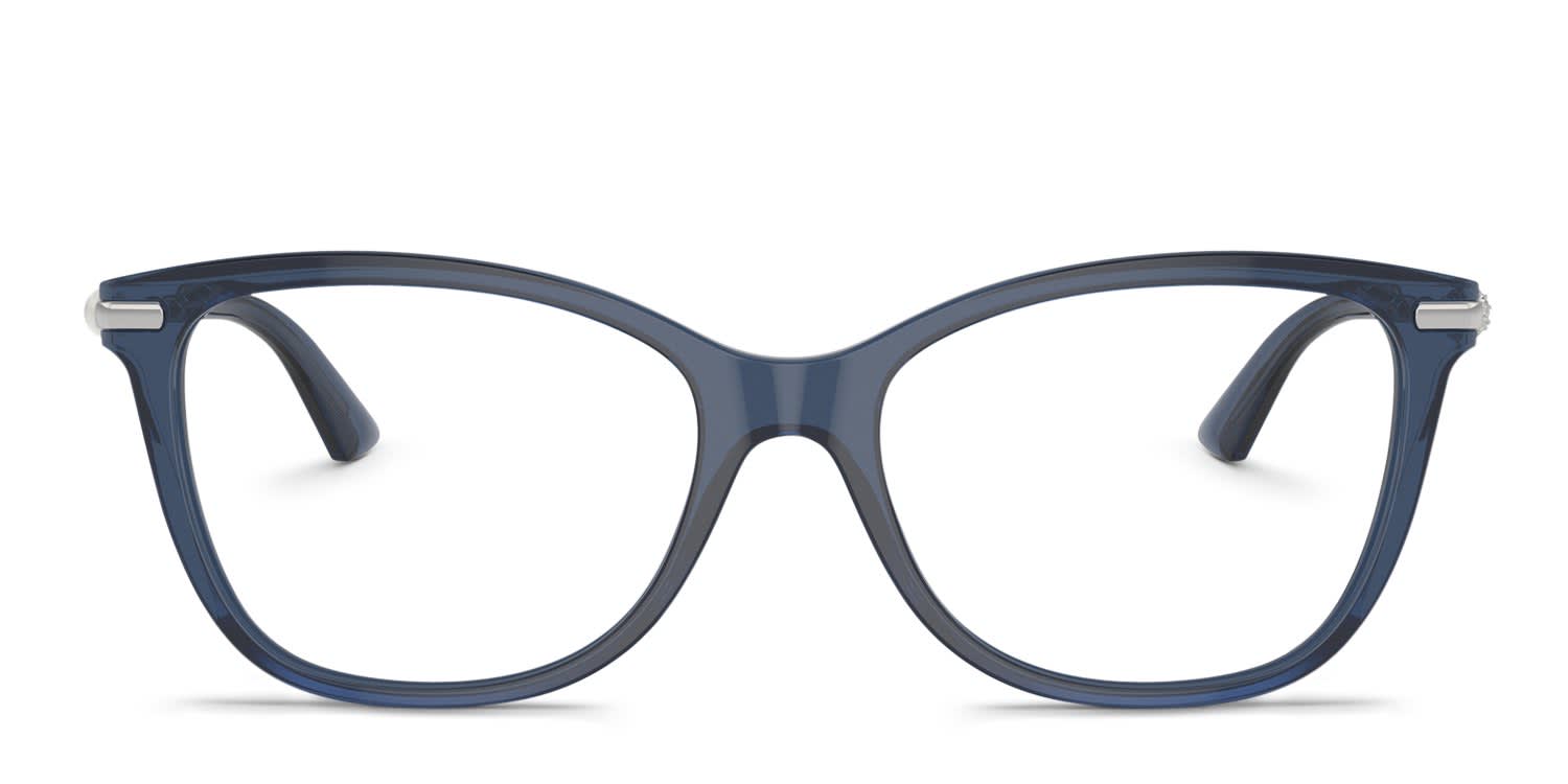Jimmy Choo JC176 Blue/Glitter Prescription Eyeglasses