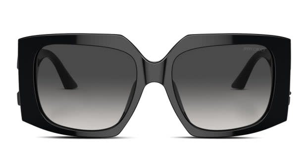 Jimmy Choo Glossy Black Sunglasses Jimmy Choo Sunglasses - black - Zalando.co.uk main image 3