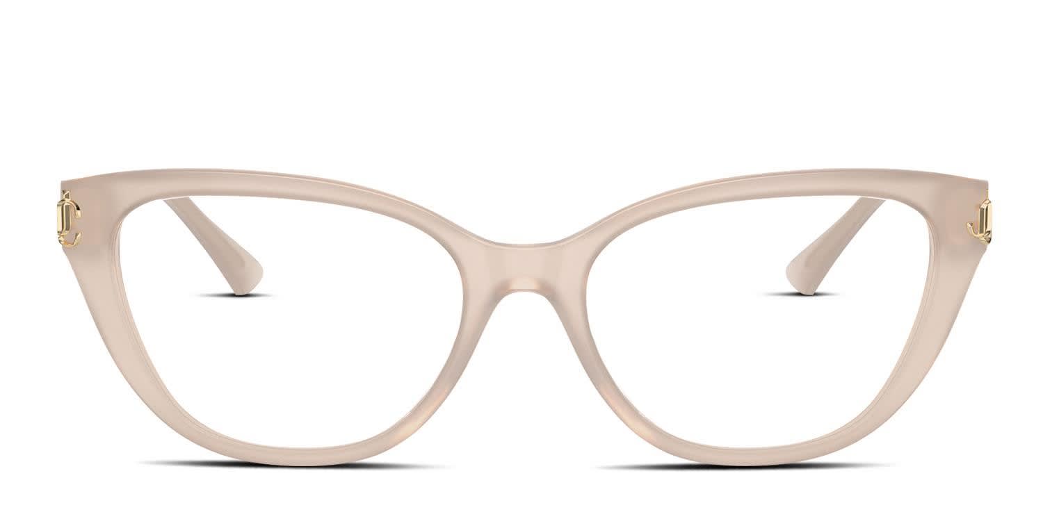Jimmy Choo JC3011 Beige glasses - Beige - Frontal View