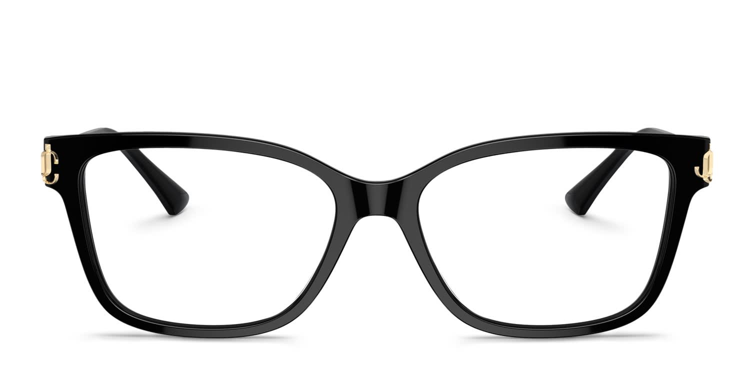 ★ジミー★ Jimmy Choo JC3008 Shiny Black Prescription Eyeglasses