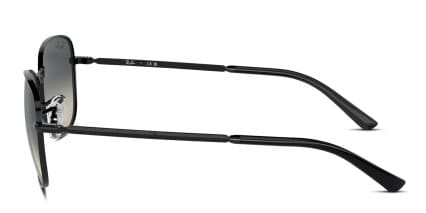 Ray-Ban RB3733 Black glasses - Black - Side View