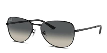 Ray-Ban RB3733 Black glasses - Black - Angle View