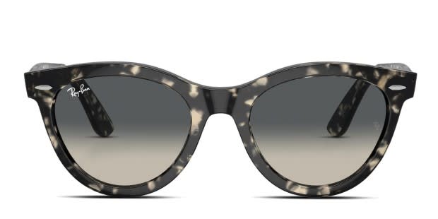 Ray-Ban RB2241 Wayfarer Way Tortoise, Gray Prescription Sunglasses