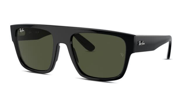 Ray-Ban RB0360S Drifter Shiny Black Prescription Sunglasses Ray-Ban RB0360S Drifter Shiny Black Prescription Sunglasses