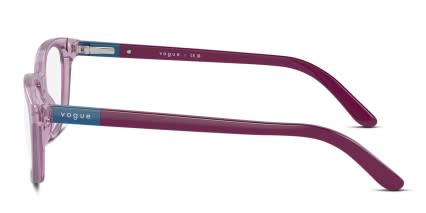 Vogue Eyewear VY2001 Kids Purple, Clear glasses - Purple / Clear - Side View