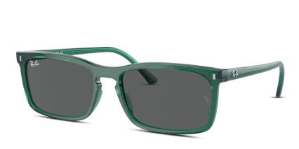 Ray-Ban RB4435 Green glasses - Green - Angle View