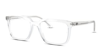 Ray-Ban RX7239 Alain Clear glasses - Clear - Angle View