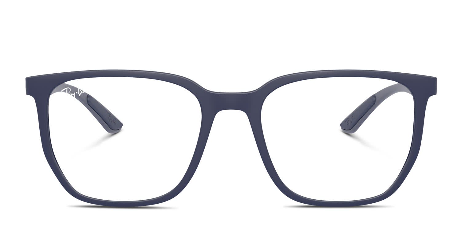 Ray-Ban RX7235 Brown, Blue glasses - Brown / Blue - Frontal View