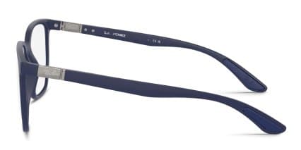 Ray-Ban RX7235 Brown, Blue glasses - Brown / Blue - Side View