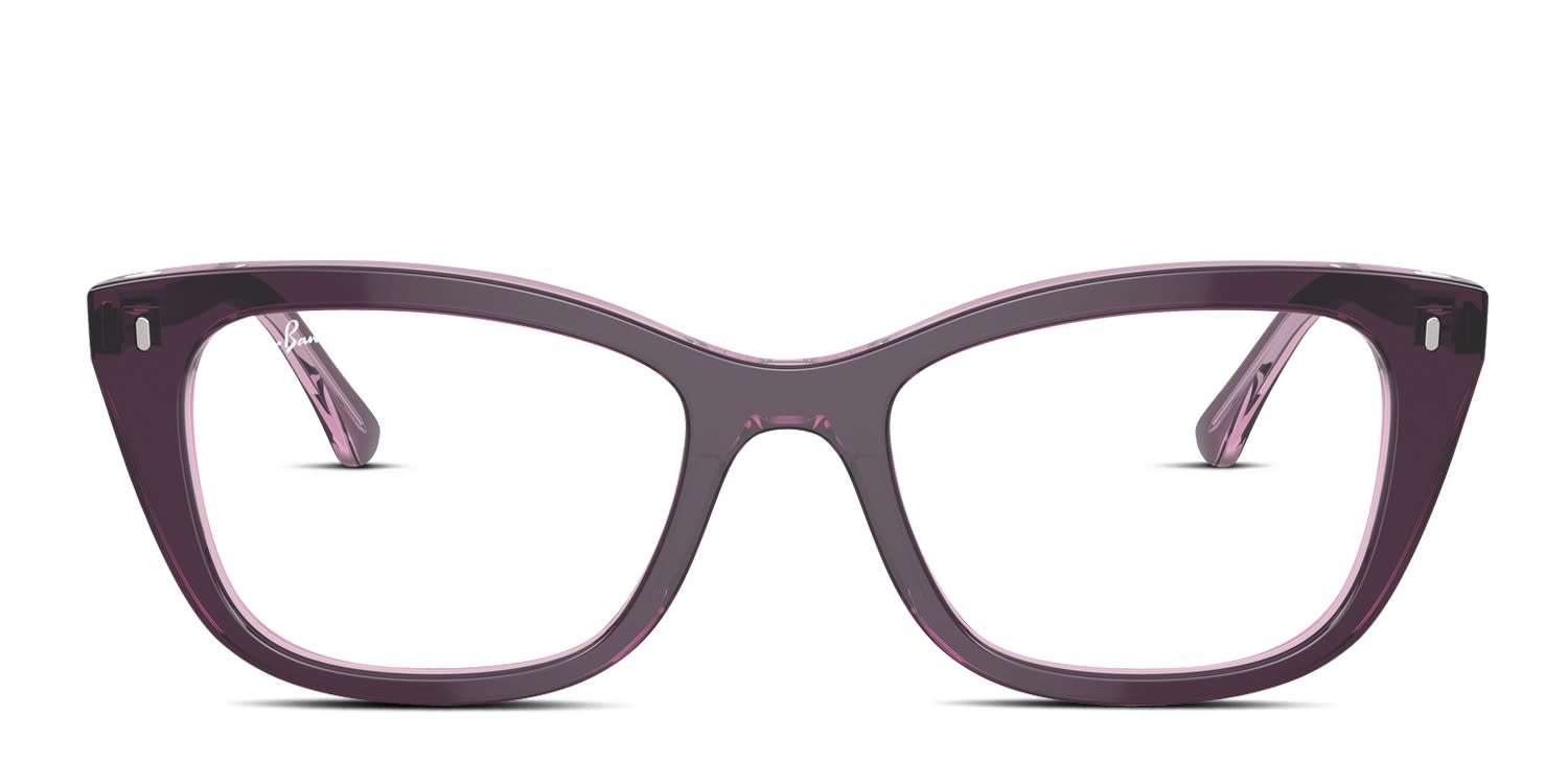 Moschino Love MOL525 Purple Eyeglasses | Includes FREE Rx Lenses