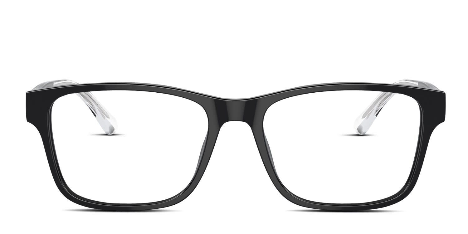 Emporio Armani EA3239 Black glasses - Black - Frontal View