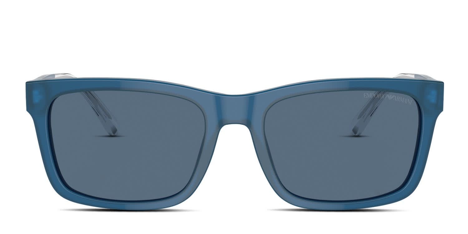 Emporio Armani EA4224 Blue glasses - Blue - Frontal View