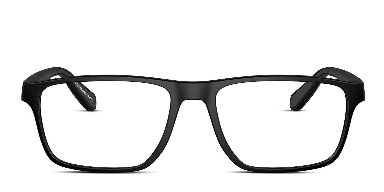 Emporio Armani EA3233 Black glasses - Black - Frontal View
