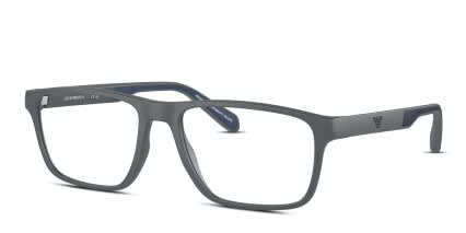 Emporio Armani EA3233 Gray glasses - Gray - Angle View