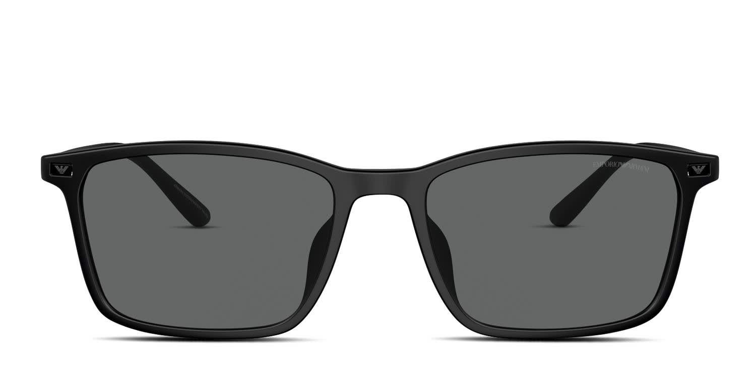 Emporio Armani EA4223U Matte Black glasses - Matte Black - Frontal View