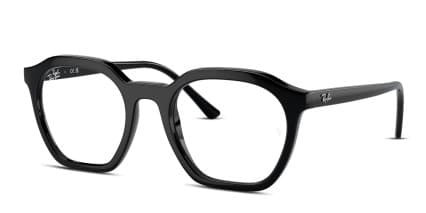 Ray-Ban RX7238 Alice Black glasses - Black - Angle View