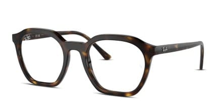 Ray-Ban RX7238 Alice Tortoise glasses - Tortoise - Angle View