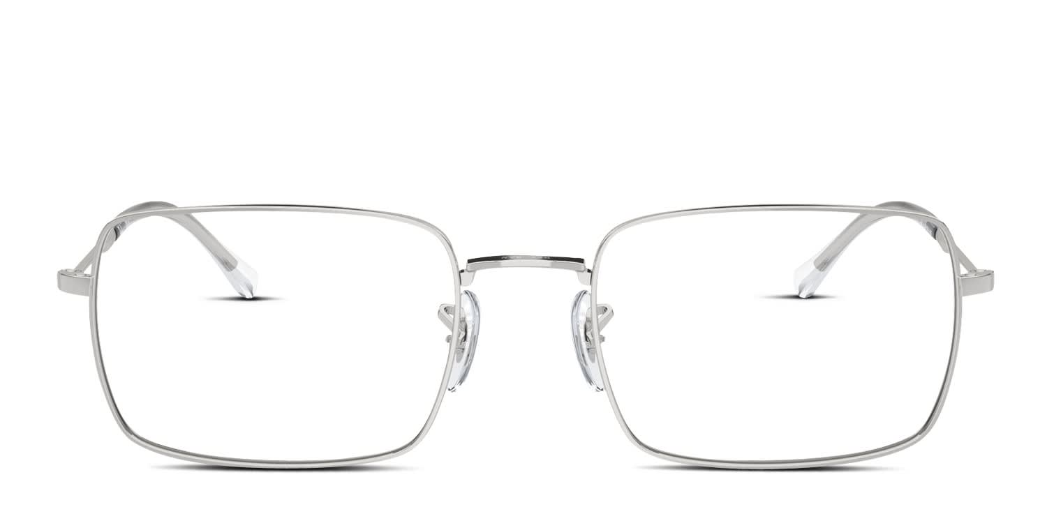 Ray-Ban RX6520 Silver glasses - Silver - Frontal View